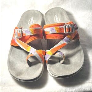 Merrell Orange and Purple Sport Sandals